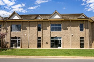 Exterior of the flex warehouse building at 1000 Cannons Court, Woodbridge.