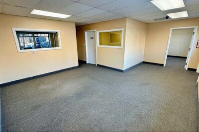 Interior of the retail and office space at 8957 Center Street, Manassas.