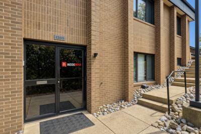 Entrance to Dominion Professional Center at 1360 Old Bridge Road, Woodbridge.